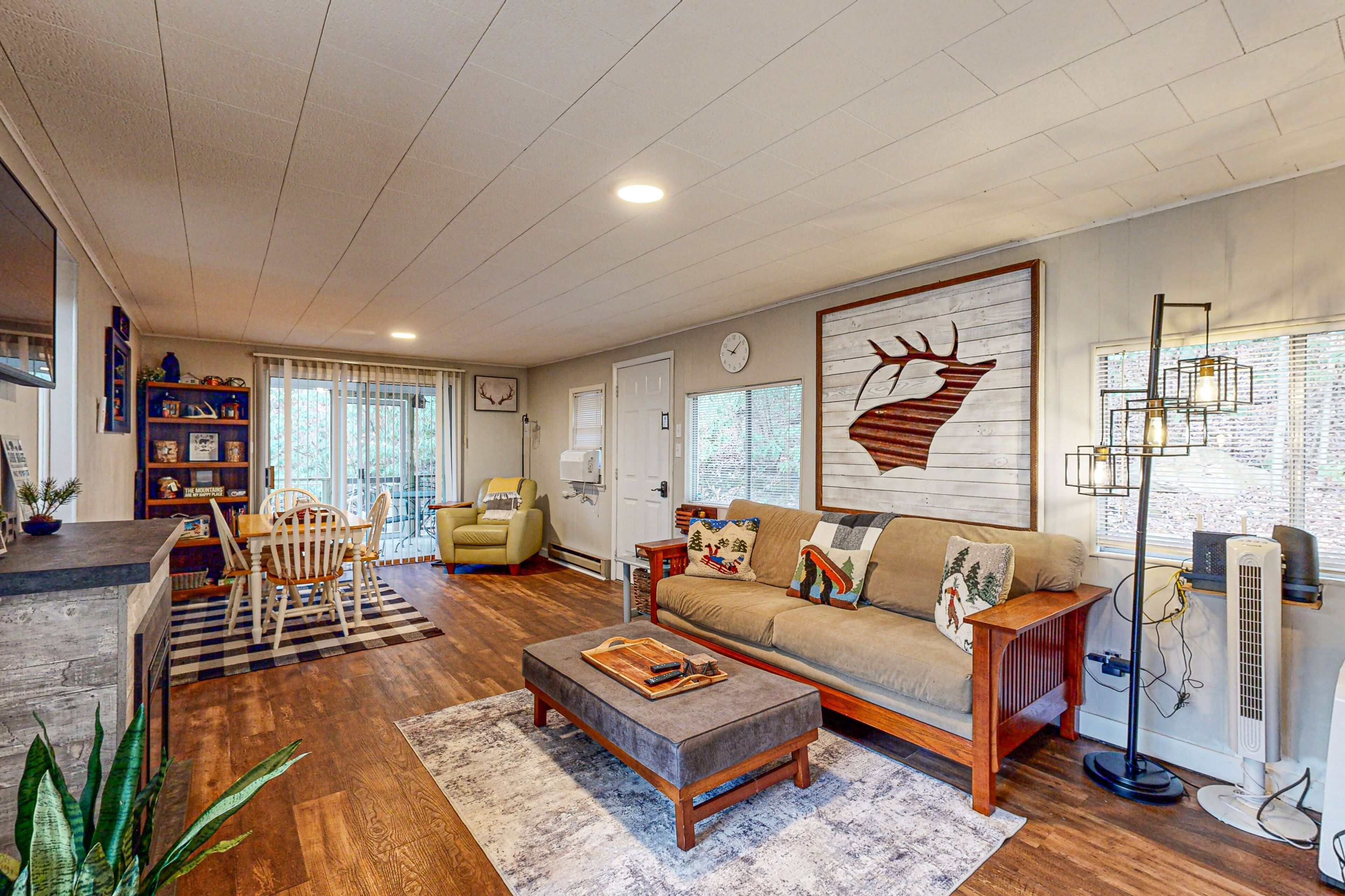 تلفزيون، مدفأة