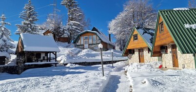 Charming 2-bedroom bungalow in welcoming Žabljak with WiFi