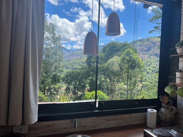 Chalet, 1 Doppelbett, Haustiere gestattet, Bergblick