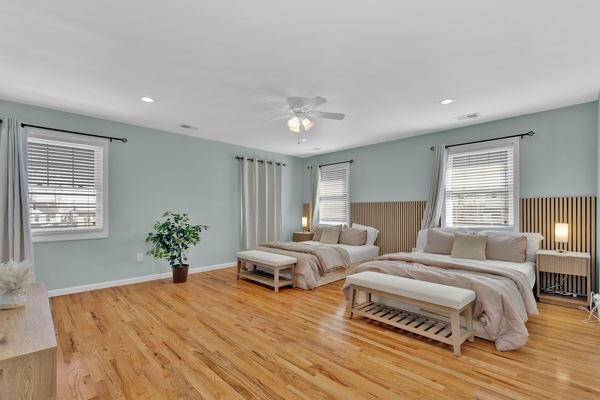 3 bedrooms, iron/ironing board, free WiFi, bed sheets