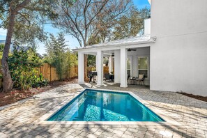 Una piscina climatizada