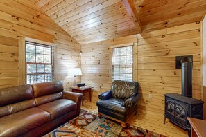 Télévision, cheminée, lecteur de DVD, table de tennis de table