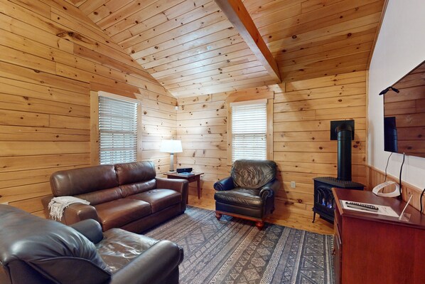 TV, fireplace, DVD player, ping pong