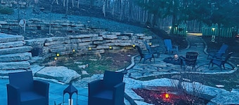 NEW! Experience the Serene & Unique Blue Tree House – Hike, Relax & Lake Nearby