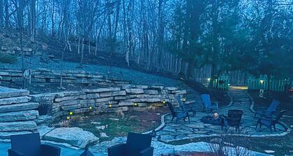 NEW! Experience the Serene & Unique Blue Tree House – Hike, Relax & Lake Nearby