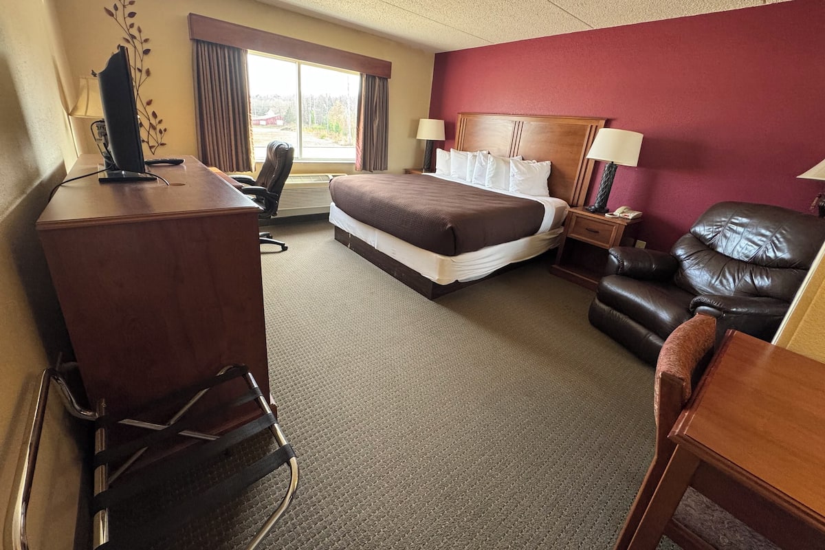 Deluxe Room, 1 King Bed, Non Smoking | Desk, iron/ironing board, free WiFi