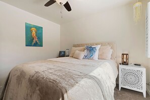 3 bedrooms, iron/ironing board, travel crib, WiFi