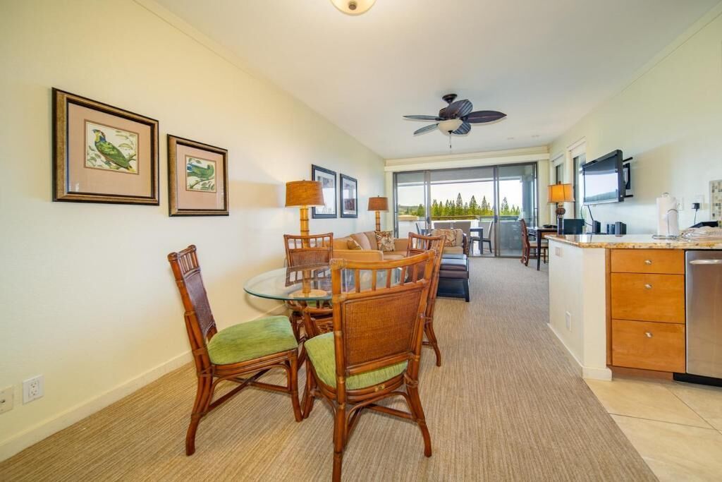 Golf Villas Gold Partial Ocean View 1 Bedroom At The Kapalua Villas Maui - Maui