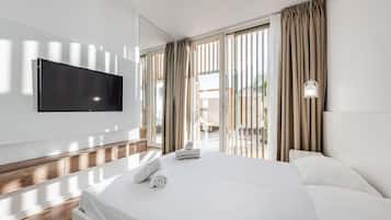 2 dormitorios, tabla de planchar con plancha, wifi gratis y ropa de cama