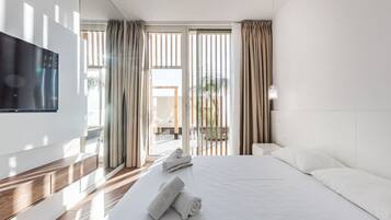 2 soverom, strykejern/-brett, wi-fi (inkludert) og sengetøy