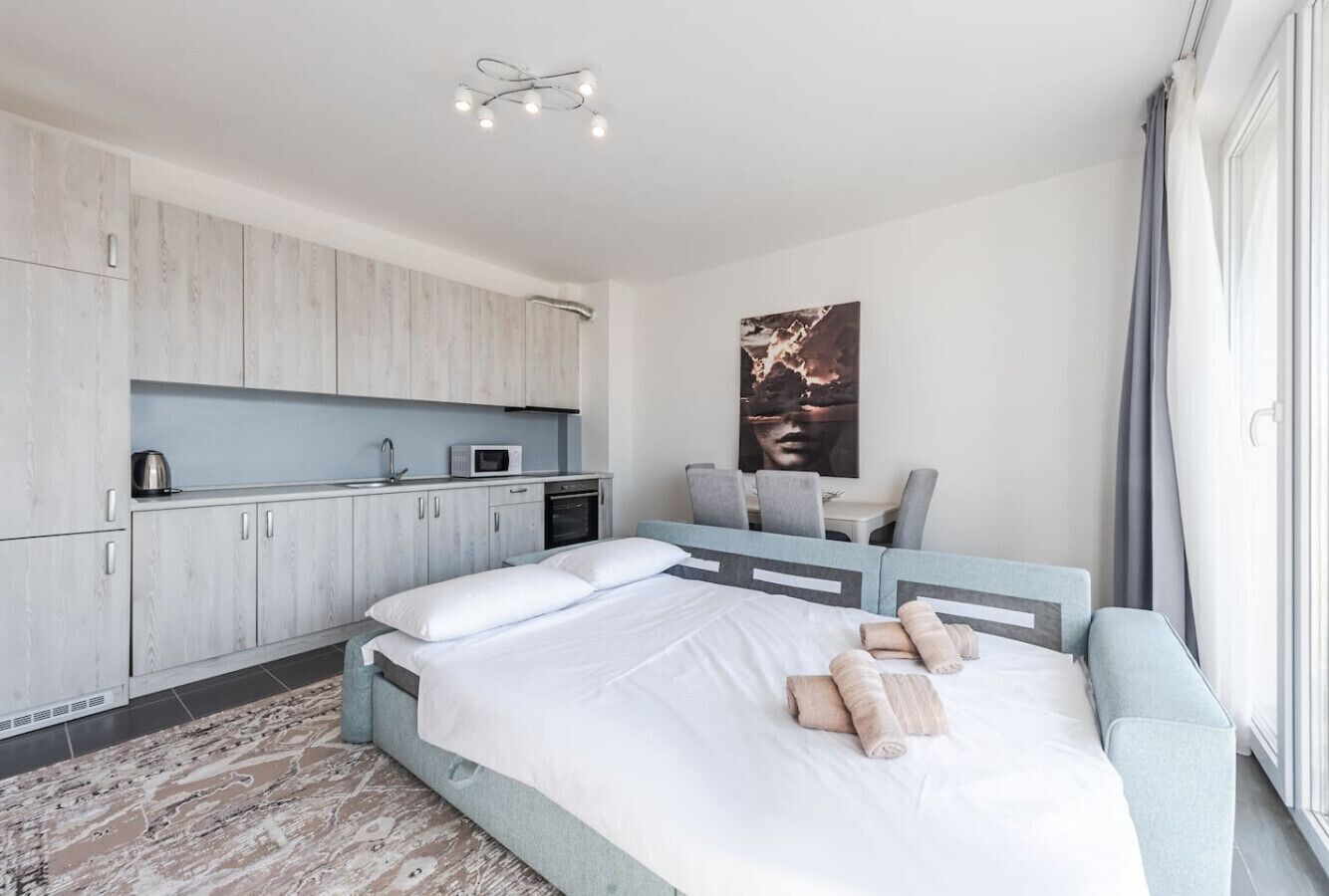 1 chambre, fer et planche à repasser, Wi-Fi, draps fournis