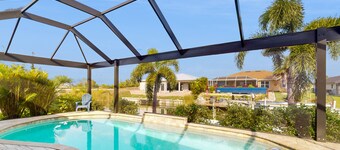 Inviting home near pristine beaches with views & heated pool - dog-friendly