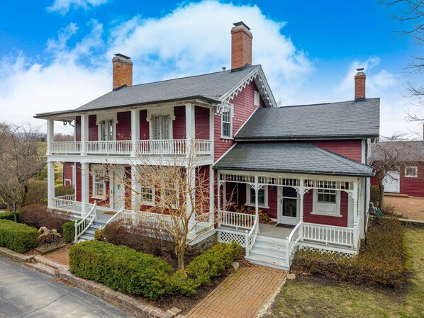 Exterior - Red House Farm, an Historic Metamora MI Equestrian Estate (Metamora)
