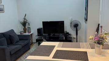 Family Double Room, Balcony, City View | Private kitchen
