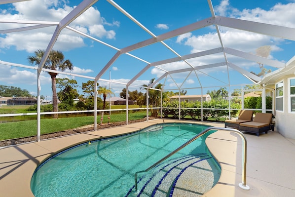 Una piscina climatizada