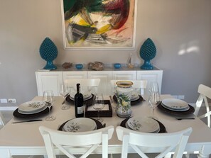 Dining - 3 Bdr at 100m from the Sea+Sea View and Terrace (Pietrasanta)