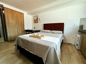 1 makuuhuone, vuodevaatteet