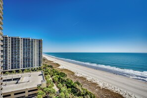 Accommodatie ligt op het strand