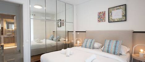 1 makuuhuone, silitysrauta/-lauta, ilmainen Wi-Fi, vuodevaatteet