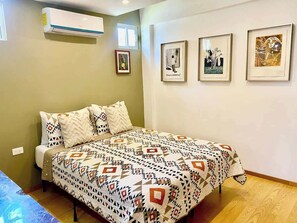 1 室のベッドルーム、アイロン / アイロン台、WiFi、ベッドシーツ