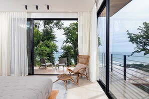 Luxury Villa, Ocean View | 4 bedrooms, in-room safe, free WiFi - Villa Nof Yam Luxury Villa Santa Teresa (Cobano)