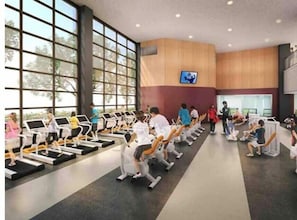 Fitnessbereich