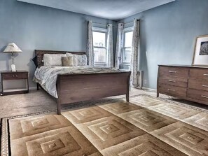 2 habitaciones, tabla de planchar con plancha, wifi y ropa de cama 