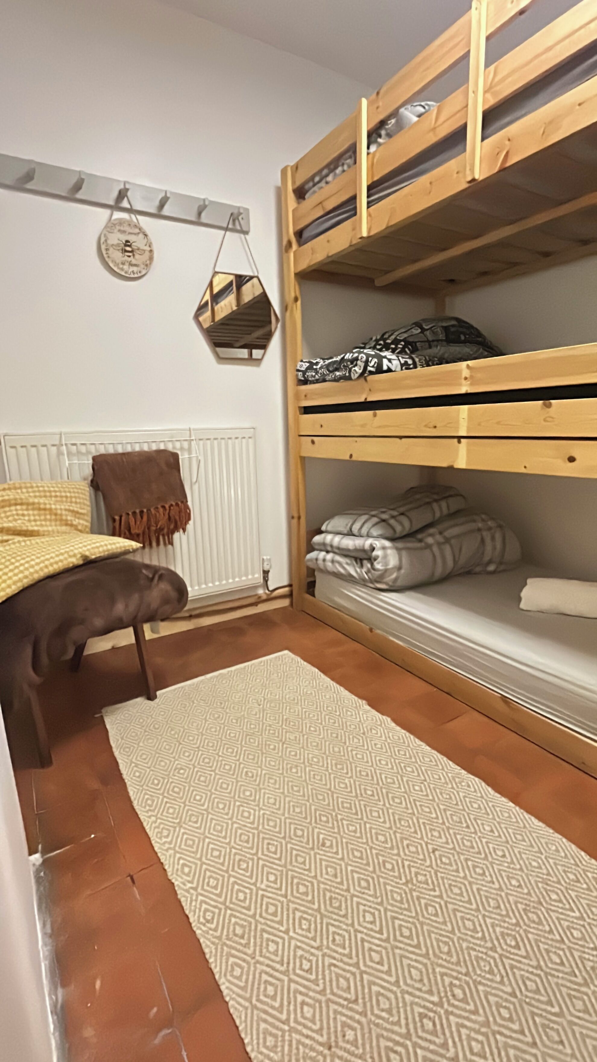 Basic Triple Room, Hill View, Garden Area | Free WiFi, bed sheets