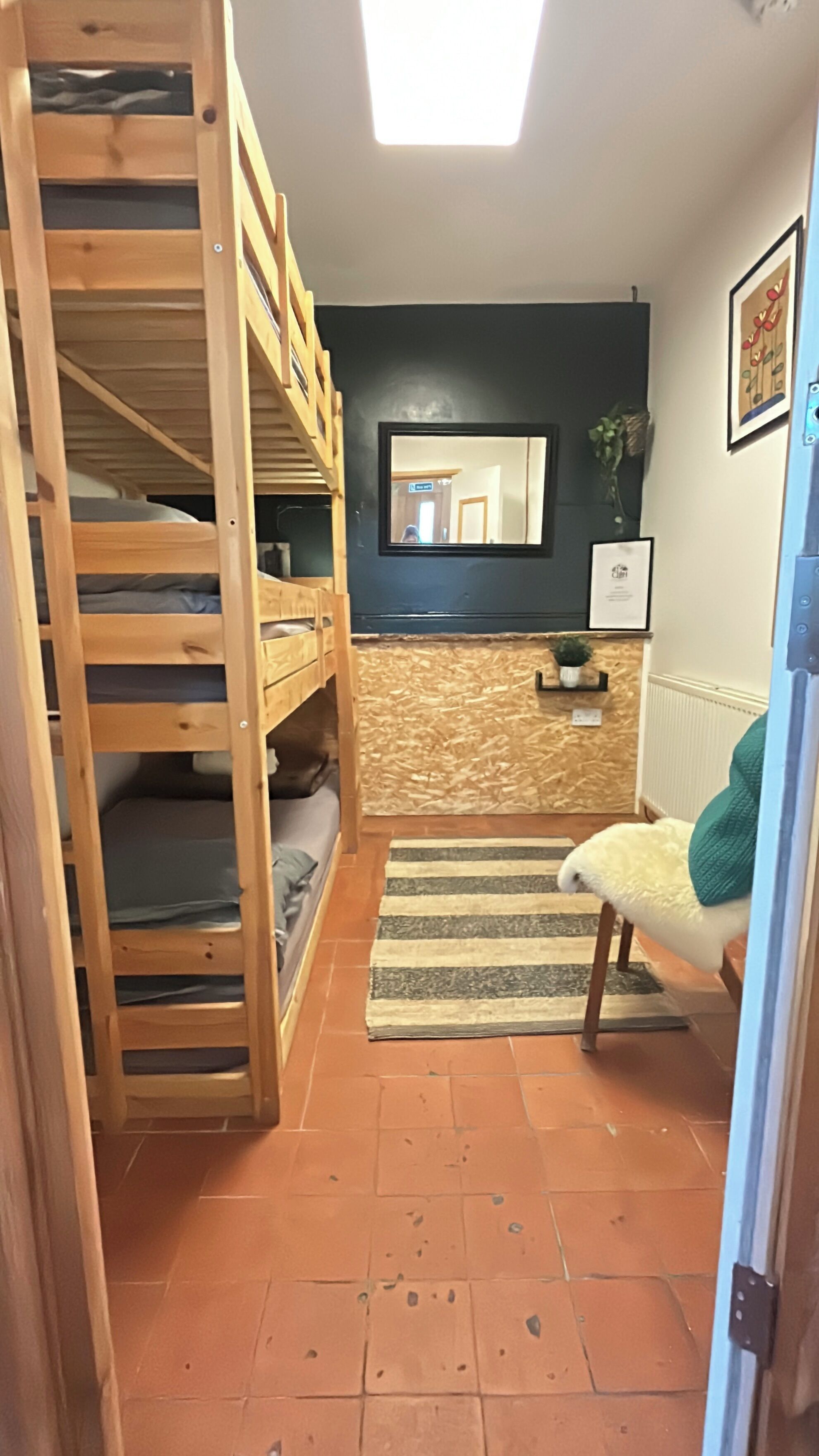 Basic Triple Room, Courtyard Area | Free WiFi, bed sheets