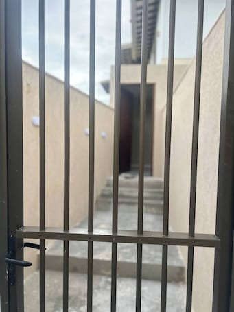 Property grounds. Beautiful studio apartment 150 meters from the beach
