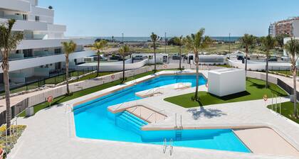 Apartment 'Horus 051' mit Meerblick, WLAN und Klimaanlage