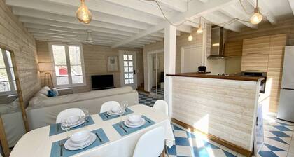 maison mitoyenne proche plage au calme