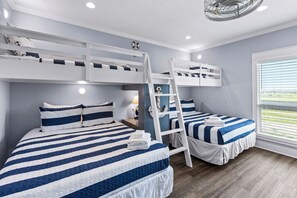 4 chambres, Wi-Fi gratuit, draps fournis