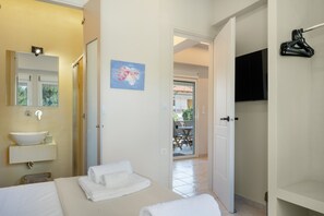 1 غرفة نوم وواي فاي مجانًا وملاءات أسرّة