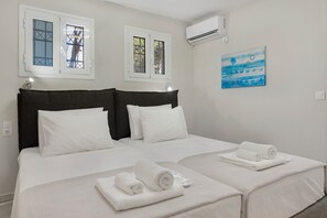 1 室のベッドルーム、WiFi (無料)、ベッドシーツ