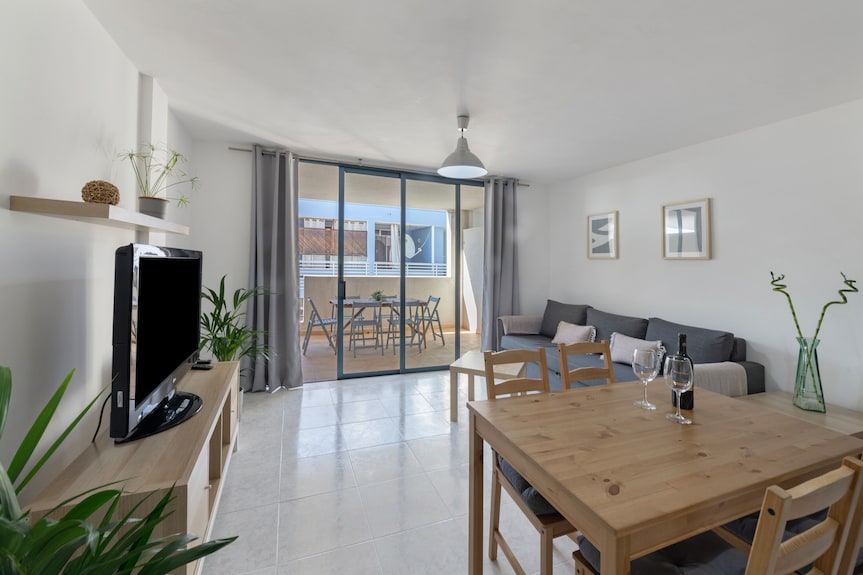Apartment 'Costa Azul' With Sea View, Private Terrace And Wi-fi - El Paso