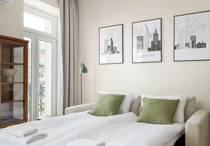 Iron/ironing board, WiFi, bed sheets - Park Praski Deluxe Studio (Warszawa)