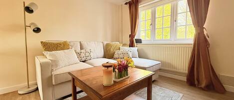 Smart-tv en een open haard