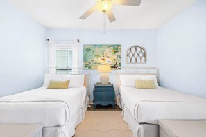 4 bedrooms, iron/ironing board, travel cot, free WiFi