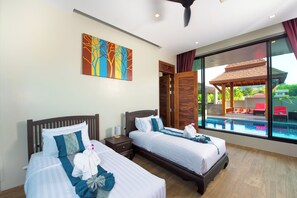 4 bedrooms, iron/ironing board, WiFi, bed sheets - Narintara Villa 5 Private Pool Villa (Aonang Beach)