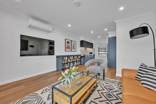 Signature appartement, 2 slaapkamers | Woonruimte