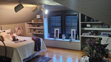 5 makuuhuonetta, silitysrauta/-lauta, Wi-Fi, vuodevaatteet