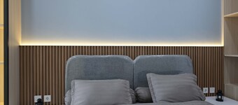 2 BR Apartement Panorama View Podomoro City Deli Medan By OLS Studio