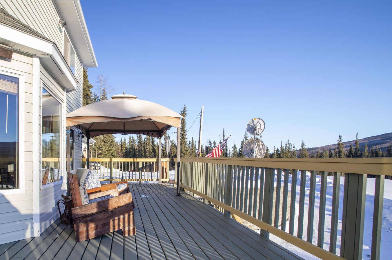 Enceinte de l’hébergement