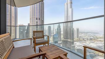 Deluxe Apartment, 3 Bedrooms, Non Smoking | Balcony