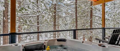 Bain à remous extérieur