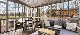 Golf Views, Fireplace, 2 Fire Pits, Grill & Deck