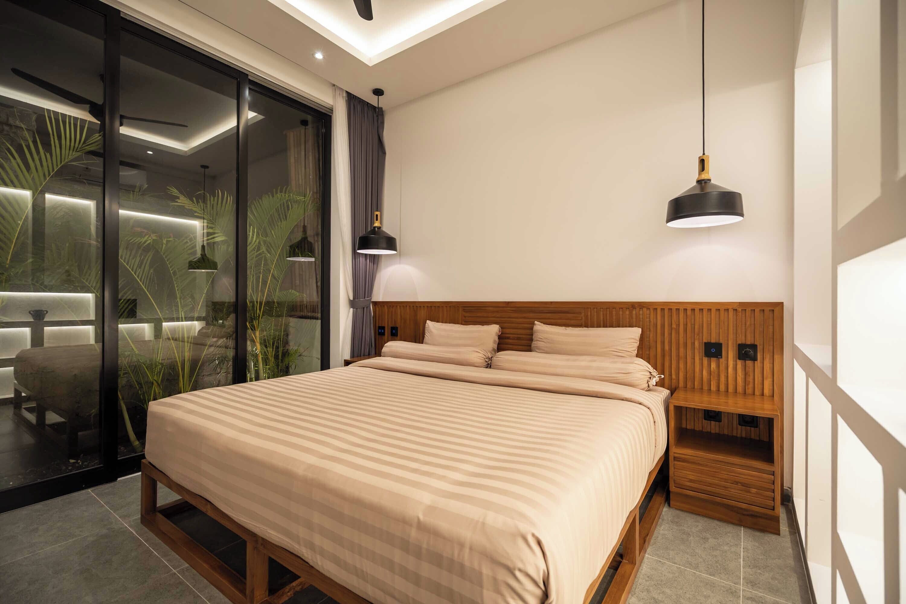 Villa, 2 slaapkamers, patio, uitzicht op rivier | 2 slaapkamers, luxe beddengoed, een kluis op de kamer