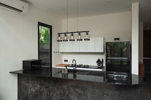 Villa, 2 Bedrooms, Patio, River View | Private kitchen