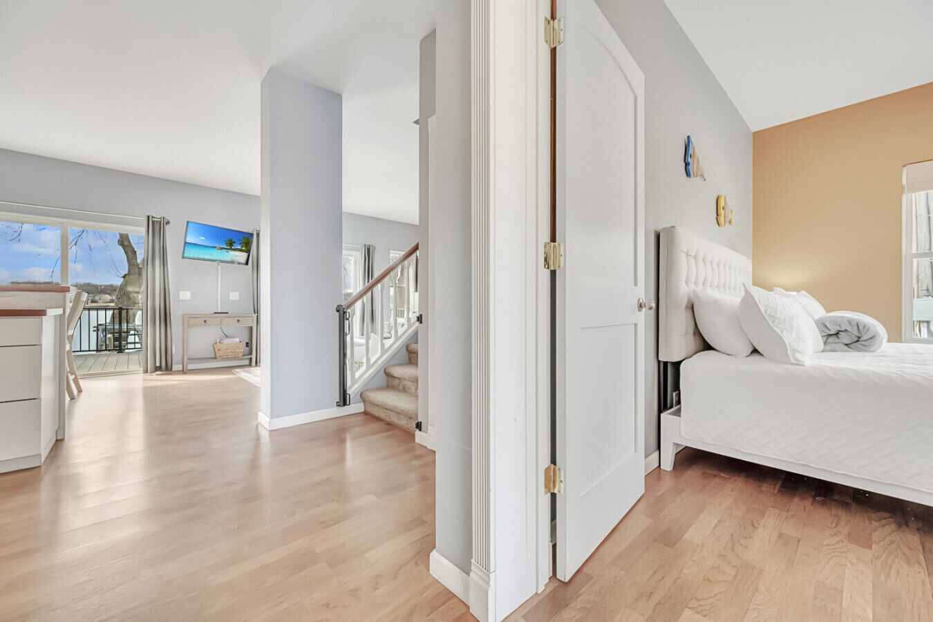 4 bedrooms, iron/ironing board, travel cot, free WiFi